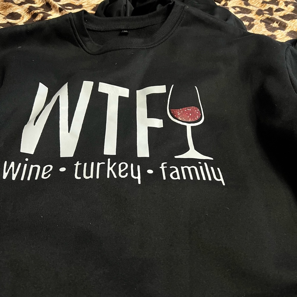 Seasonal Thanksgiving crewneck sweater